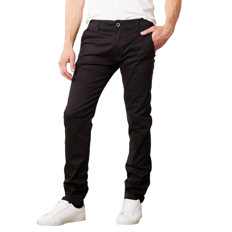Men's Slim Fit Stretch Chino Pants, 31