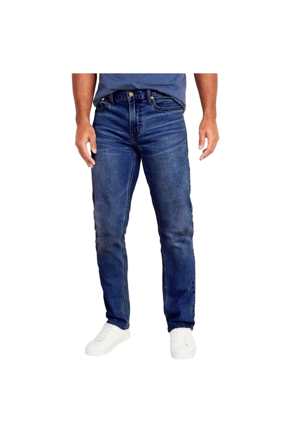 Men's Flex Stretch Slim Straight Jeans with 5 Pocket (Sizes, 30-42)