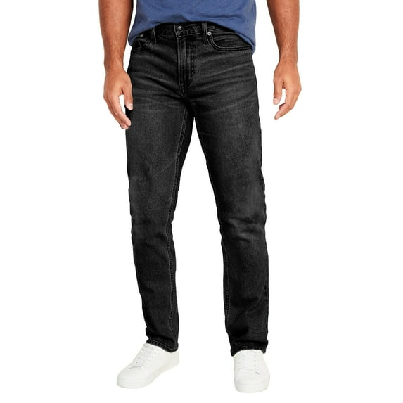 Men's Flex Stretch Slim Straight Jeans with 5 Pocket (Sizes, 30-42)