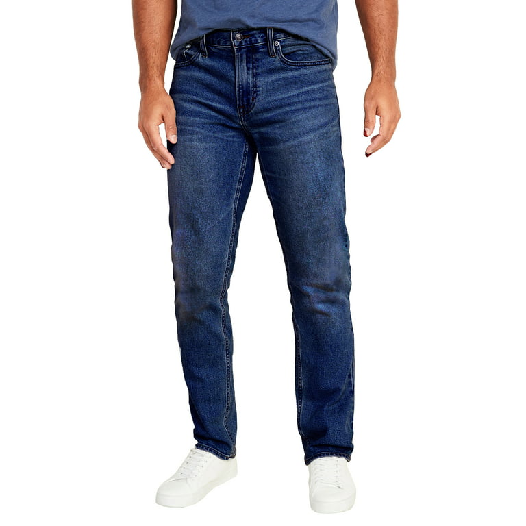 Men's Flex Stretch Slim Straight Jeans with 5 Pocket (Sizes, 30-42)