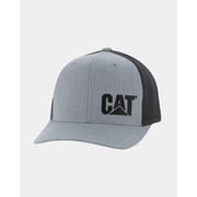 Mens Flexfit CAT Trademark Trucker Hat | CAT  WORKWEAR