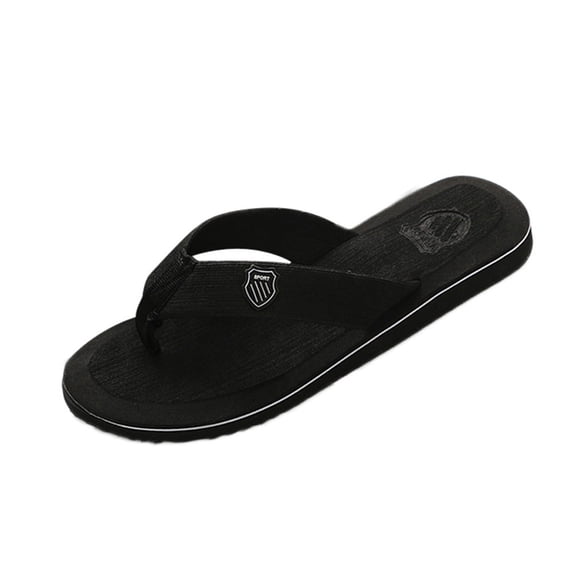 Men’s Flip-Flops Sandals with Arch Support, Lightweight EVA Slides for Beach Gym Pool, Non-Slip Rubber Sole,41