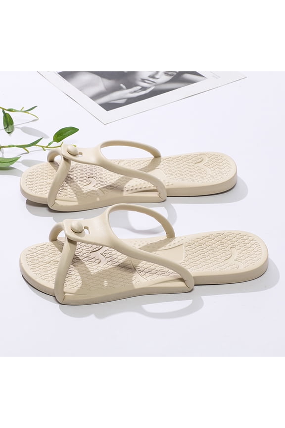 Men's Flip Flops Slip On Arch Support Couple Travel Portable Bathroom Comfortable Soft Sole Foldable Open Toe Mens Sandals