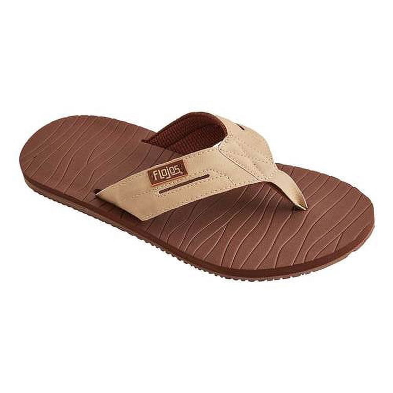 Mens‎ Flojos WaveRunner Chocolate Brown Thong Sandals Flip Flops Size 9 Mens Flojos WaveRunner Chocolate Brown Thong Sandals Flip  main image 2