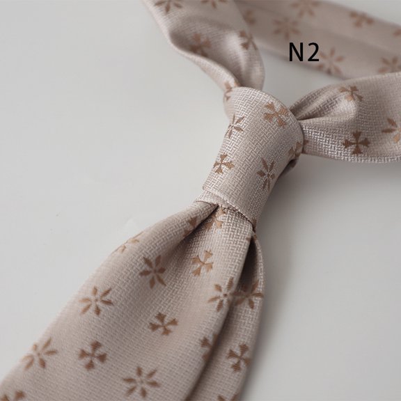 Men's Floral Neck Tie Printed Skinny Tie