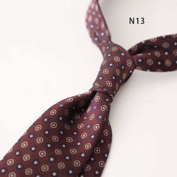 Men's Floral Neck Tie Printed Skinny Tie