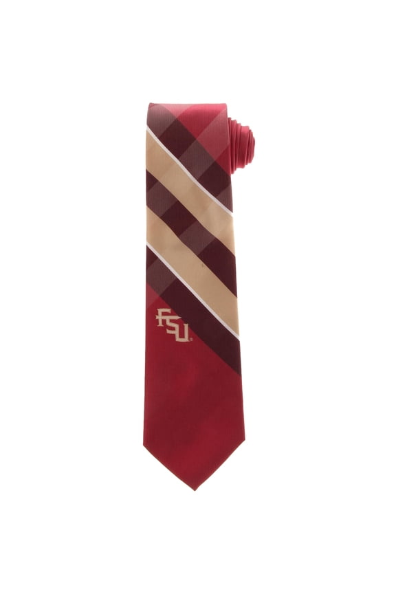 Men's Florida State Seminoles Woven Poly Grid Tie