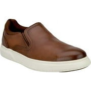 Mens Florsheim Steel Toe Wedge Sole Slip-On Work Shoe FS2335, Brown