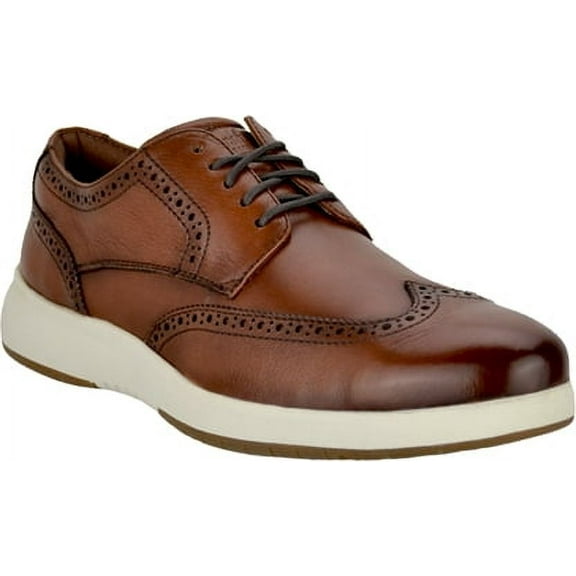 Men's Florsheim Steel Toe Wingtip Work Shoe FS2623, Brown