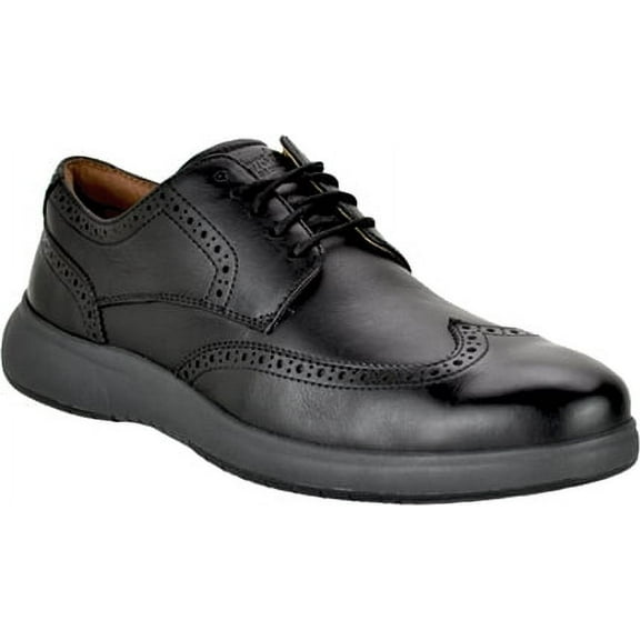 Men's Florsheim Steel Toe Wingtip Work Shoe FS2624, Black