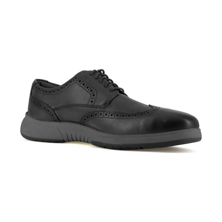 Steel Toe Oxford Dress Shoes SZ 12 D Florsheim Wing Tip Work Shoes  Non-slip Florsheim Work Men main image 3