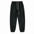 thumbnail image 1 of Men's Fluffy Teddy Beam Feet Pants Plush Warm Soft Pajama Pants Winter Cozy Fleece Baggy Lounge Trouser Sleepwear, 1 of 9