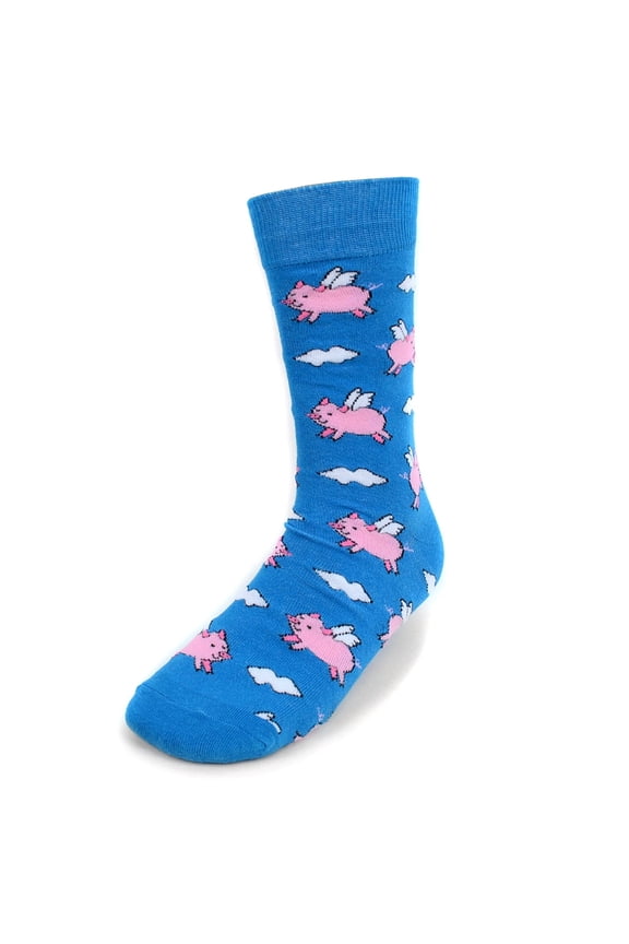Men's Flying Pig Novelty Socks