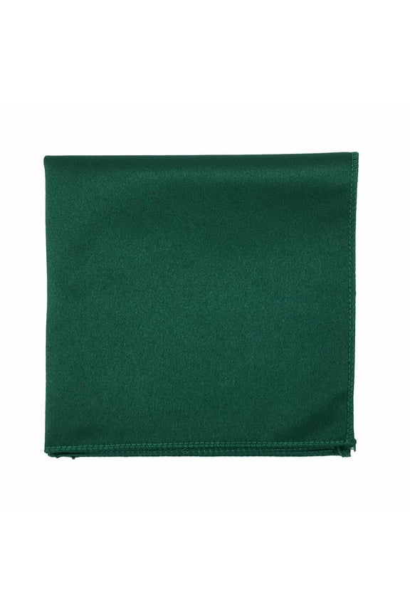 Men’s Foest Formal Satin Pocket Square in a Variety of Colors by Spencer J’s Signature Satin Collection