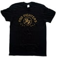 thumbnail image 1 of Men's Foo Fighters Arched Stars Slim Fit T-shirt Small Black, 1 of 3