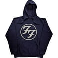 thumbnail image 1 of Foo Fighters Men's Logo Pullover Hoodie Navy 2X-Large, 1 of 3
