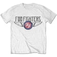 thumbnail image 1 of Foo Fighters Men's Flash Wings T-Shirt White Large, 1 of 6