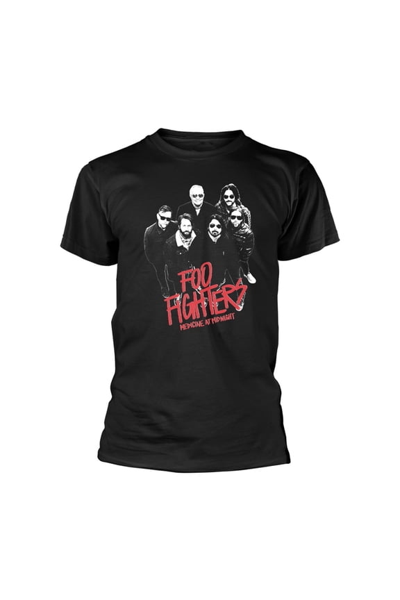 Men's Foo Fighters Mam Photo T-shirt XX-Large Black