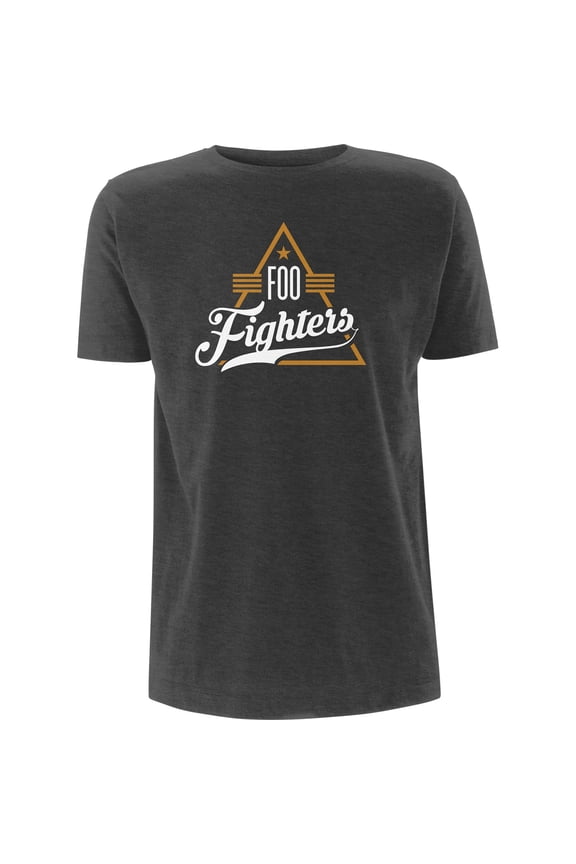 Men's Foo Fighters Triangle Slim Fit T-shirt Large Heather