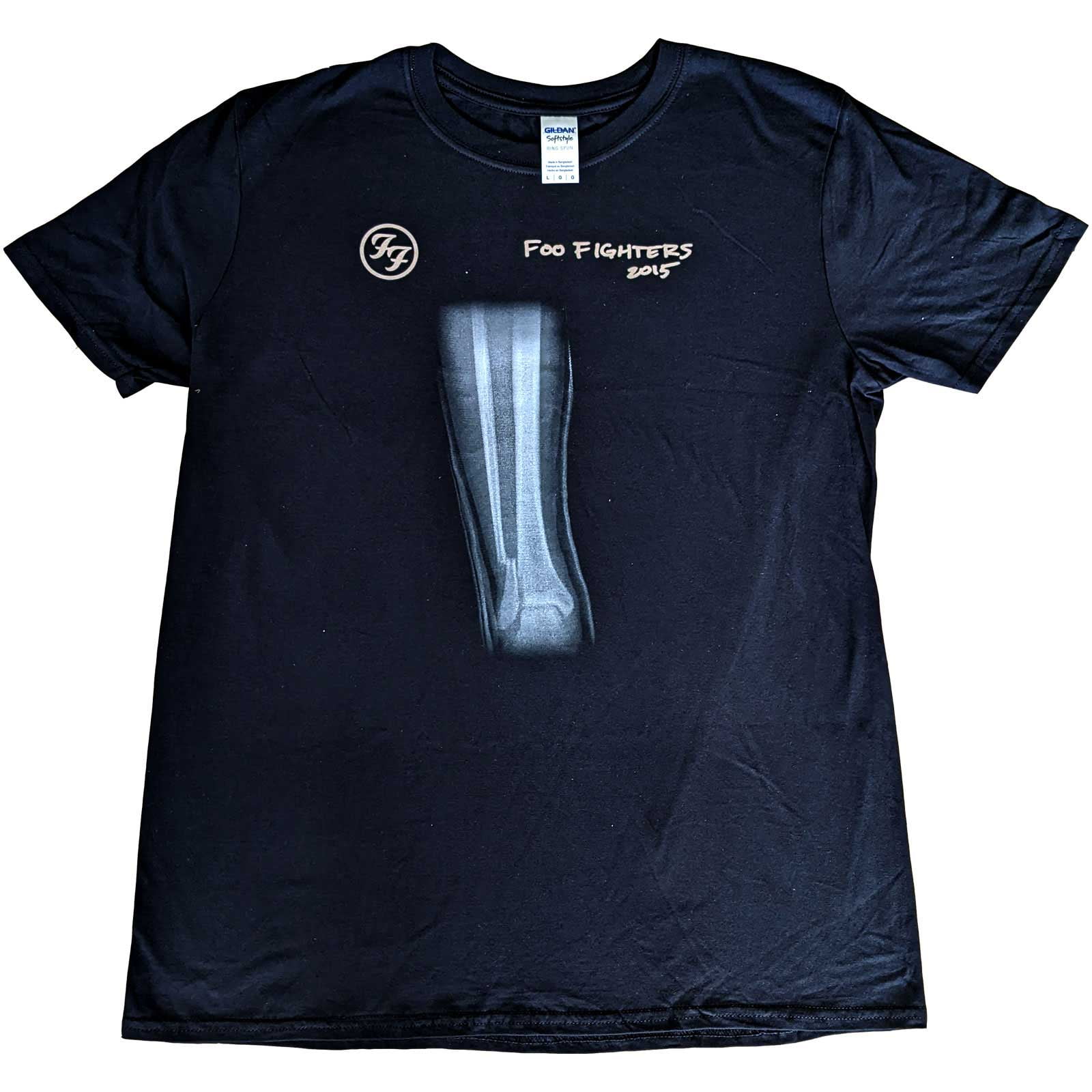 Men's Foo Fighters X-ray T-shirt Small Black - Walmart.com