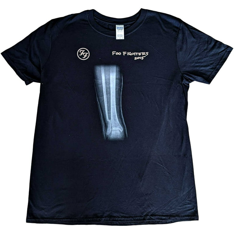 Men's Foo Fighters X-ray T-shirt Small Black - Walmart.com