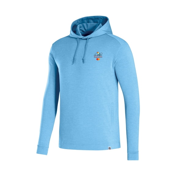 Men's-FootJoy  Light Blue Arnold Palmer Invitational Lightweight Pullover Hoodie