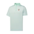 thumbnail image 1 of Men's-FootJoy  Light Green Arnold Palmer Invitational Checker Print Lisle Polo, 1 of 1