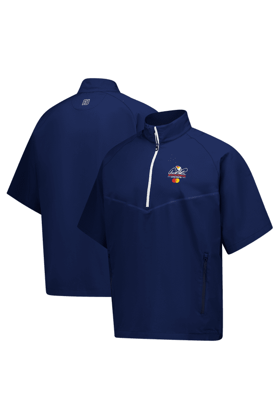 Men's FootJoy Navy Arnold Palmer Invitational Zephyr Wind-Shirt