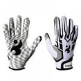 thumbnail image 1 of Men's Football Gloves - Sticky Grip Skin Tight Adult Football Gloves - Enhanced Performance Football Gloves, 1 of 6