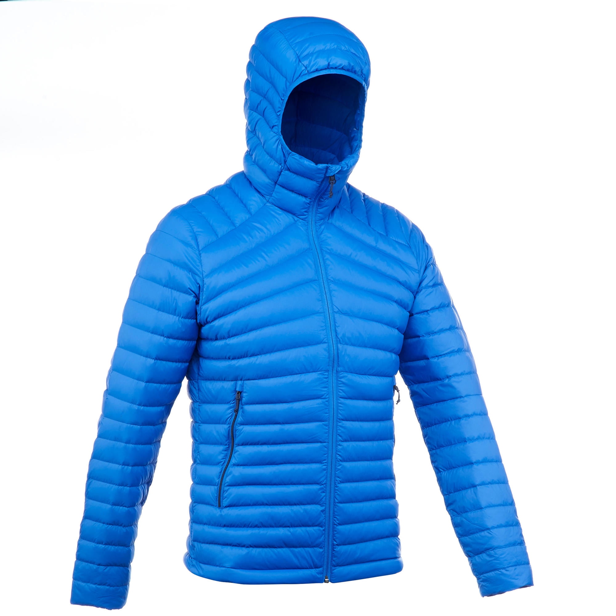 Men's Forclaz Trek 100, 23°F Real Down Packable Puffer Jacket, Blue, Extra Large