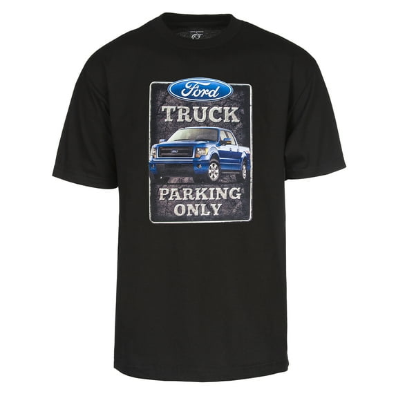 Men's Ford Truck Parking Only Short-Sleeve T-Shirt - Black - Medium