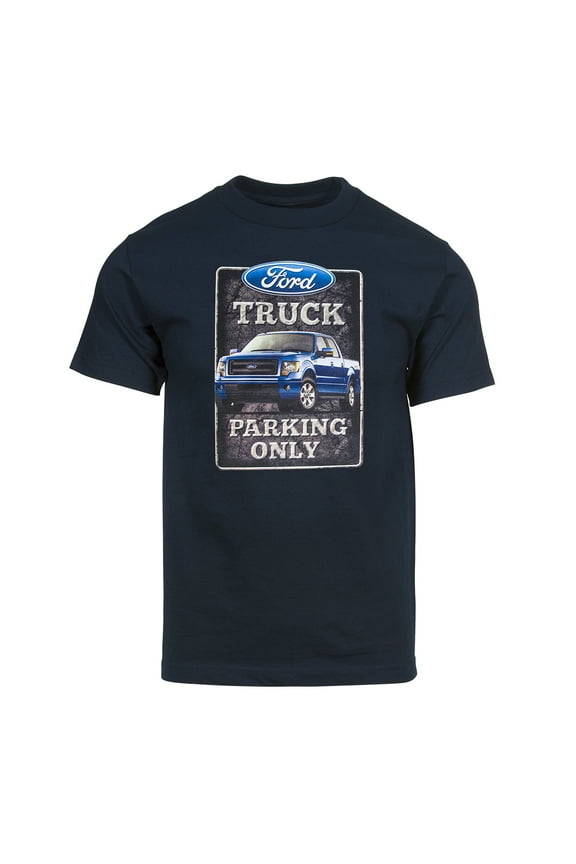 Men's Ford Truck Parking Only Short-Sleeve T-Shirt - Navy - X-Large
