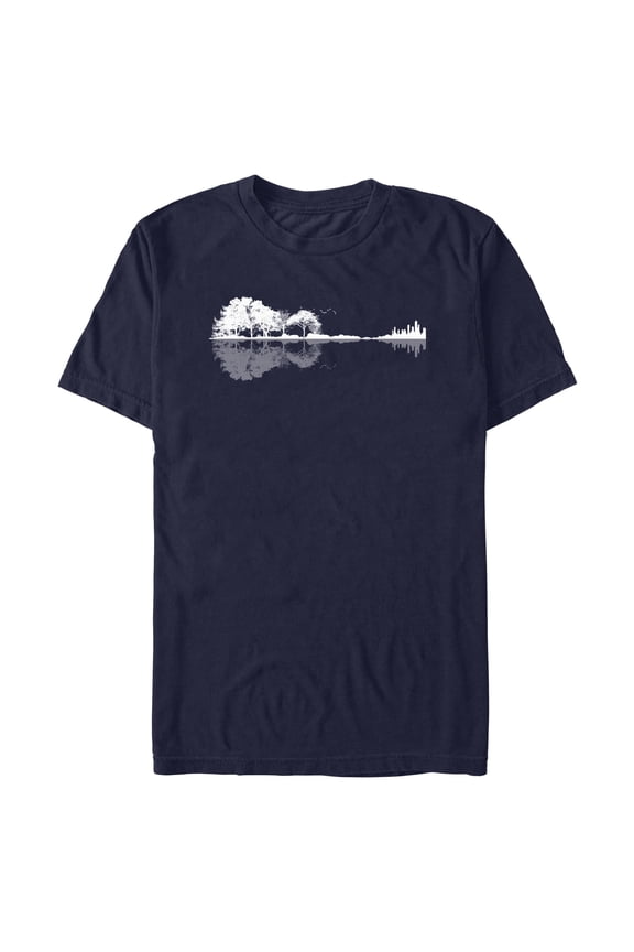 Mens Lost Gods Nature Guitar T Shirt