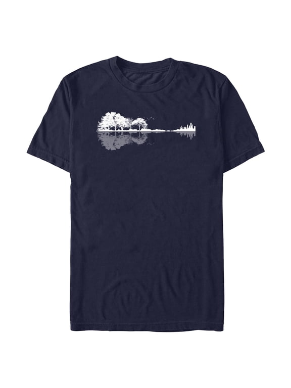 Mens Lost Gods Nature Guitar T Shirt
