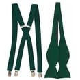 thumbnail image 1 of Men’s Forest Suspenders & Self-Tie Bow Tie Collection in a variety of colors by Spencer J’s, 1 of 3