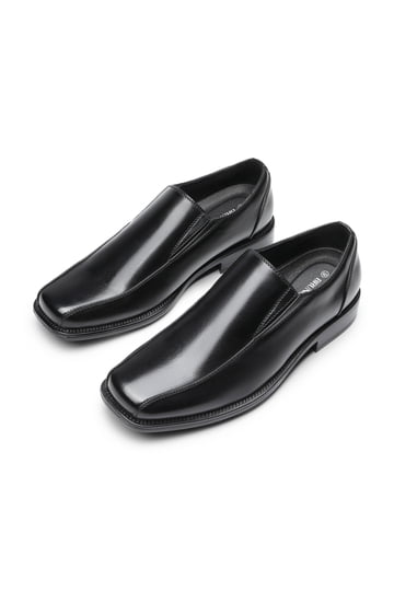 mens black dress shoes walmart Rozetta Frill Neck Mini Dress Black main image 1