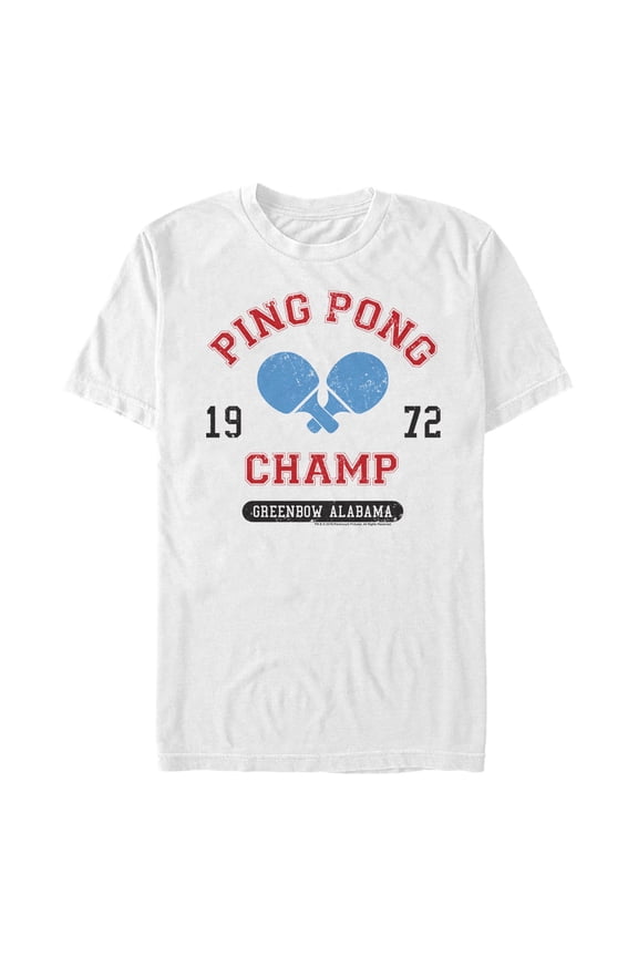 Men's Forrest Gump Ping Pong Champ Graphic T-Shirt