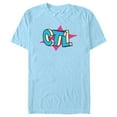 thumbnail image 1 of Men's Fortnite CTL Retro Logo  Graphic Tee Light Blue 2X Large, 1 of 4