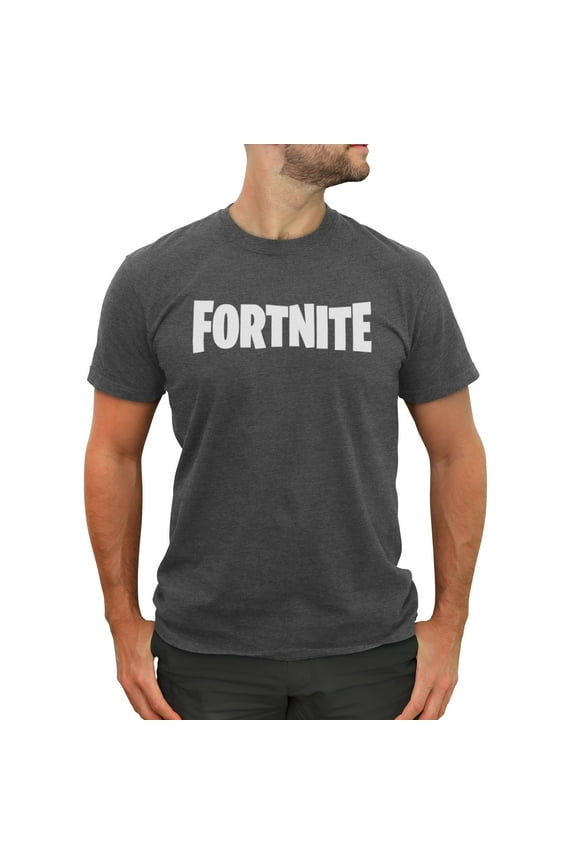 Men's Fortnite Classic White Logo Graphic T-Shirt