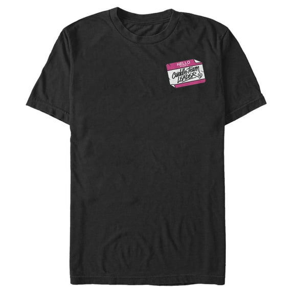 Men's Fortnite Cuddle Name Tag Graphic Tee Black 2X Large