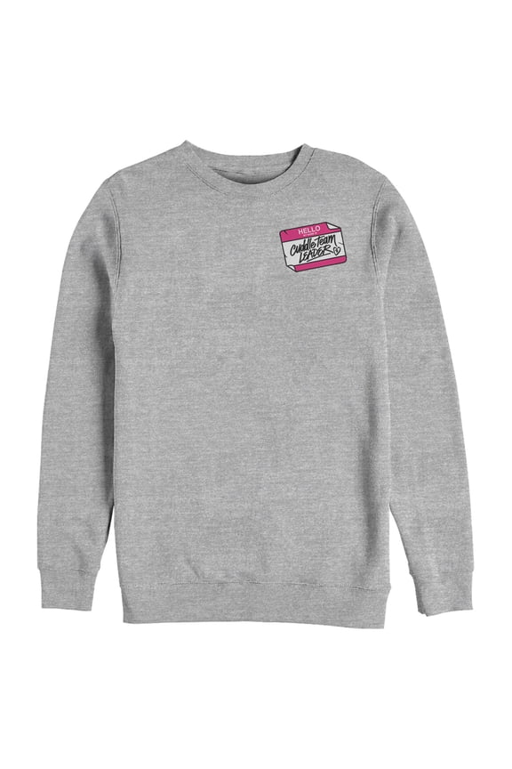 Men's Fortnite Cuddle Name Tag Sweatshirt Athletic Heather 3X Large