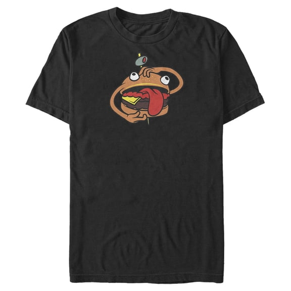 Men's Fortnite Durr Burger Graphic Tee Black X Large