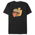 thumbnail image 1 of Men's Fortnite Durr Burger Sticker  Graphic Tee Black X Large, 1 of 5