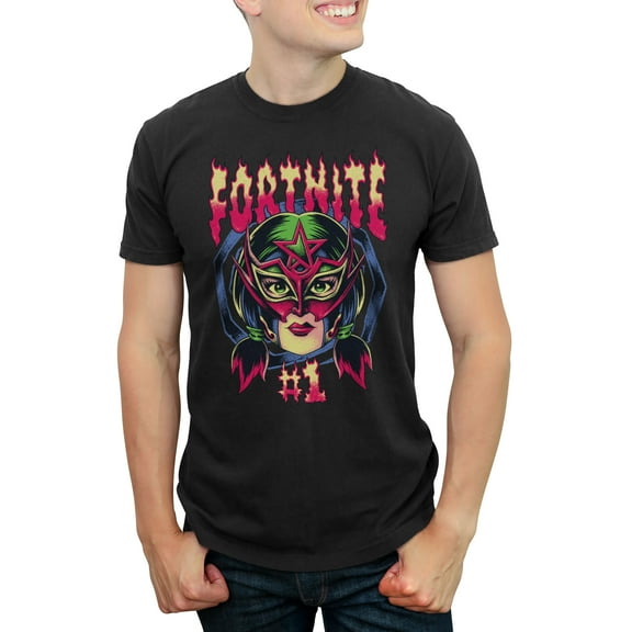 Men's Fortnite Dynamo Logo  Graphic T-Shirt