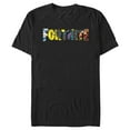 thumbnail image 1 of Men's Fortnite Logo Character Fill  Graphic Tee Black X Large, 1 of 10