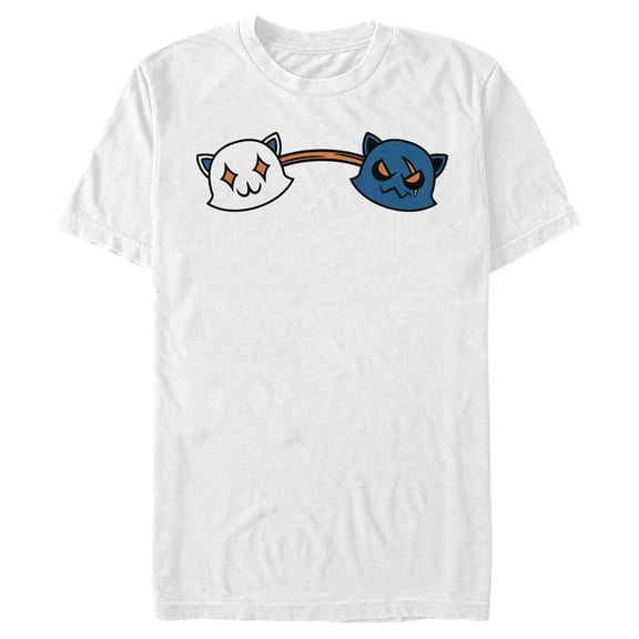 Men's Fortnite Meowscles Barbell  Graphic Tee White Small