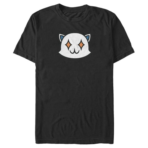Men's Fortnite Meowscles Ghost  Graphic Tee Black X Large