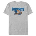 thumbnail image 1 of Men's Fortnite Meowscles Pancakes  Graphic Tee Athletic Heather Large, 1 of 5