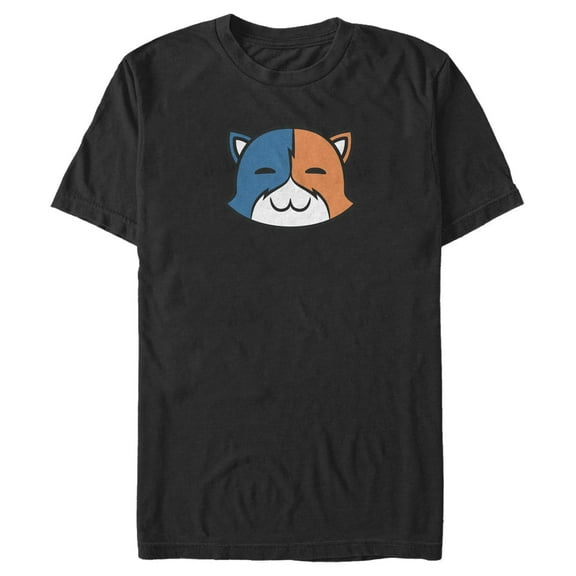 Men's Fortnite Meowscles Smile  Graphic Tee Black Small