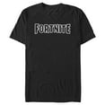 thumbnail image 1 of Men's Fortnite Official Lined Logo Graphic Tee Black 2X Large, 1 of 5